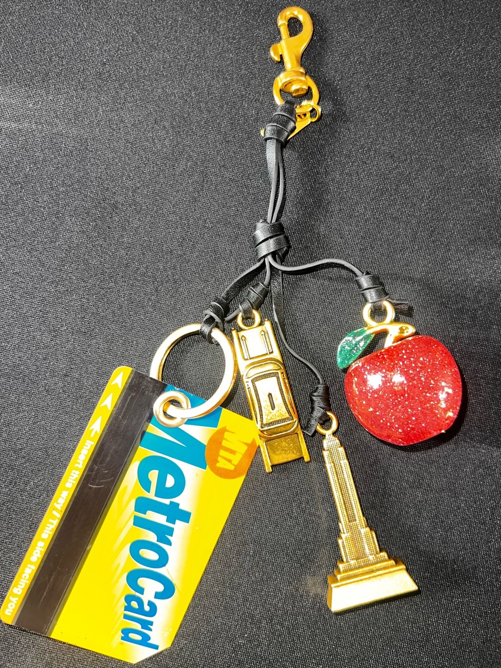 Empire State of mind Charm with MetroCard - Unbranded